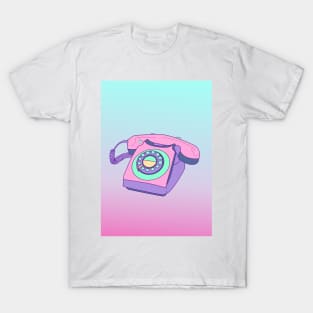 Aesthetic vintage telephone T-Shirt